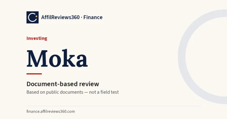 Moka — investing: document-based review by AffilReviews360
